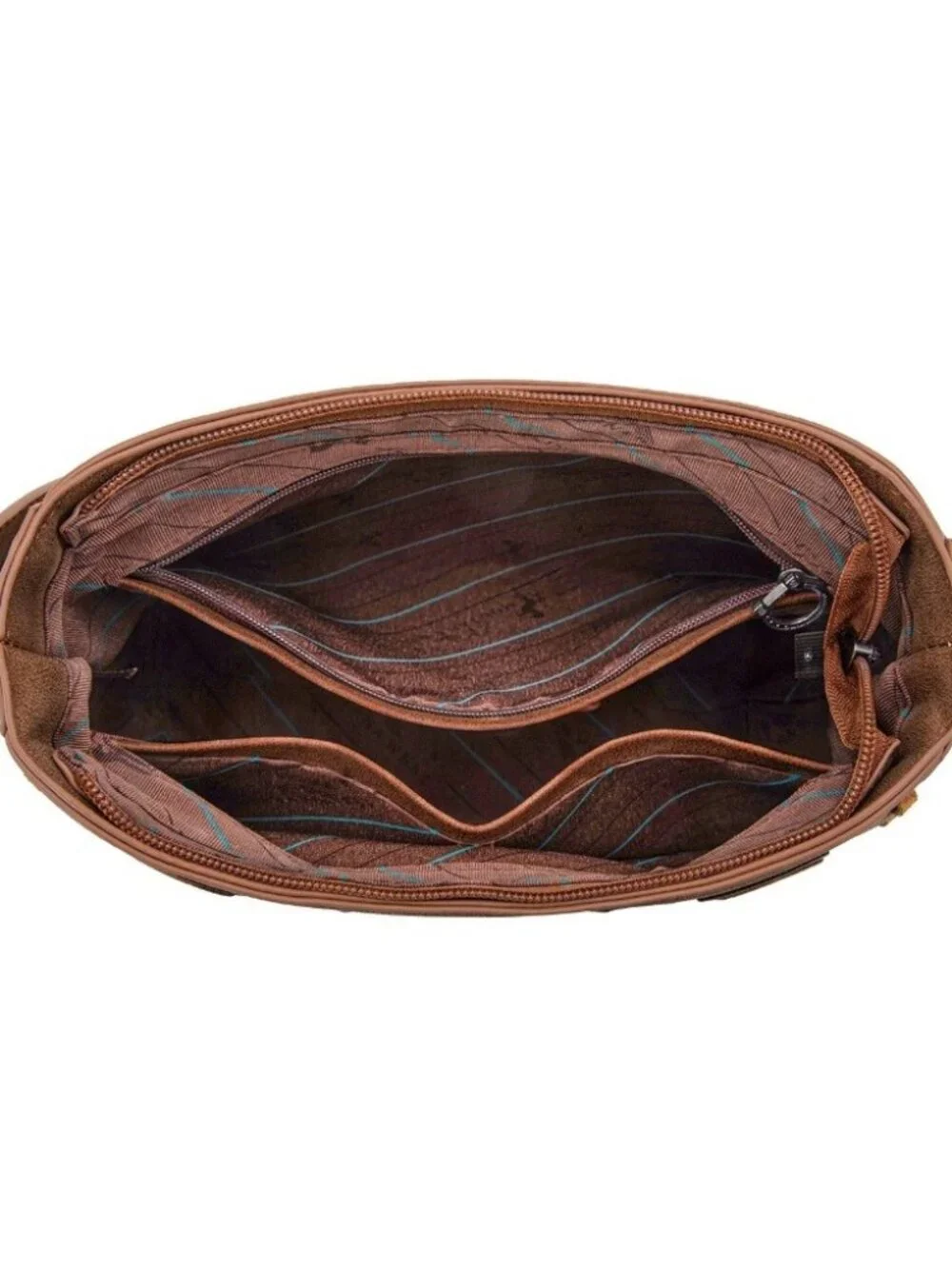 Montana West Brown Embroidered Hobo Bag Western Cowgirl Handbag